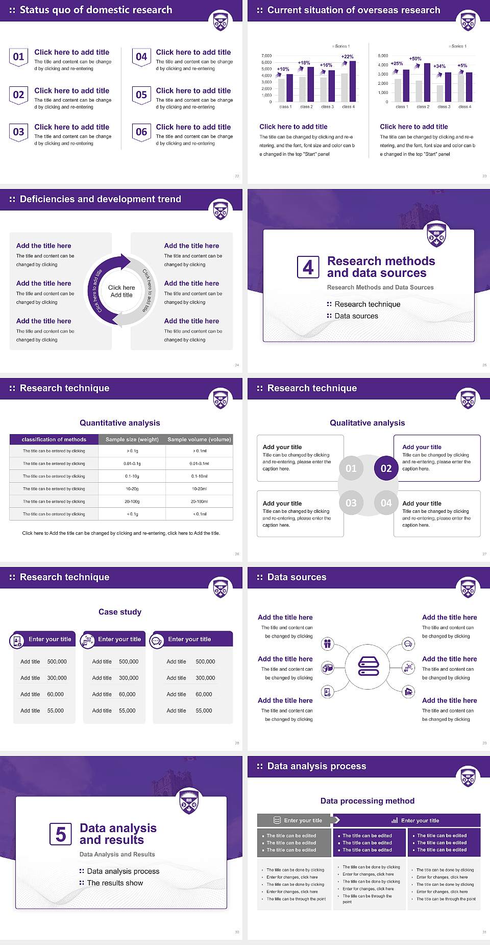 University of Western Ontario Graduation Thesis Defense PPT Template4:3 ratio PPT effect preview image4