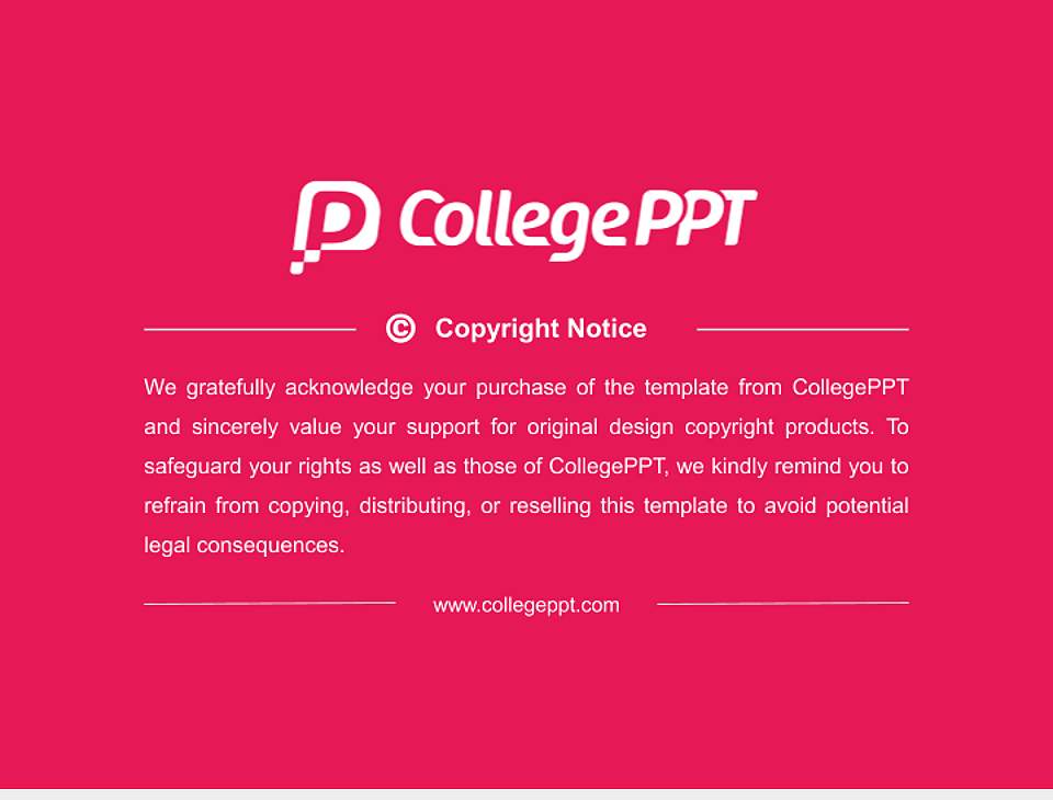 AECC University College General Purpose PPT Template4:3 ratio PPT effect preview image6