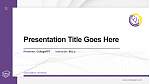 Chuo Gakuin University Thesis Proposal/Graduation Defense PPT Template