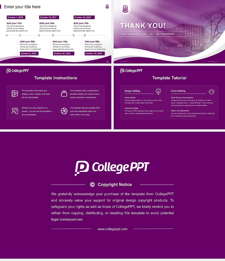Fuji University Lecture Sharing and Networking Event PPT Template16:9 ratio PPT effect preview image4