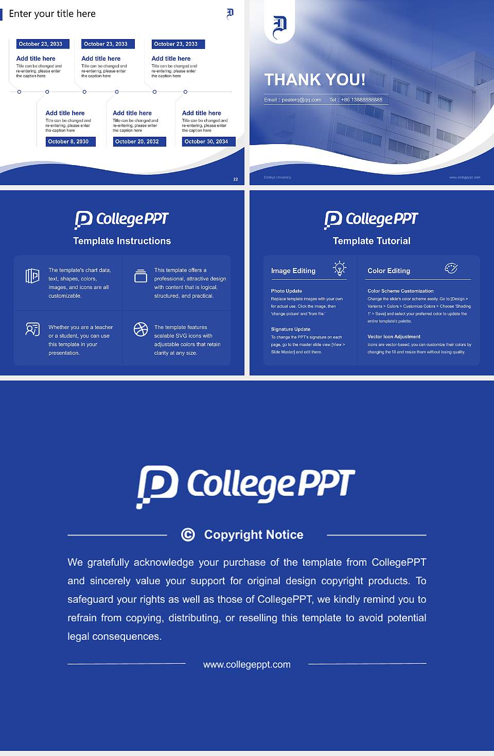 Dokkyo University Lecture Sharing and Networking Event PPT Template4:3 ratio PPT effect preview image4