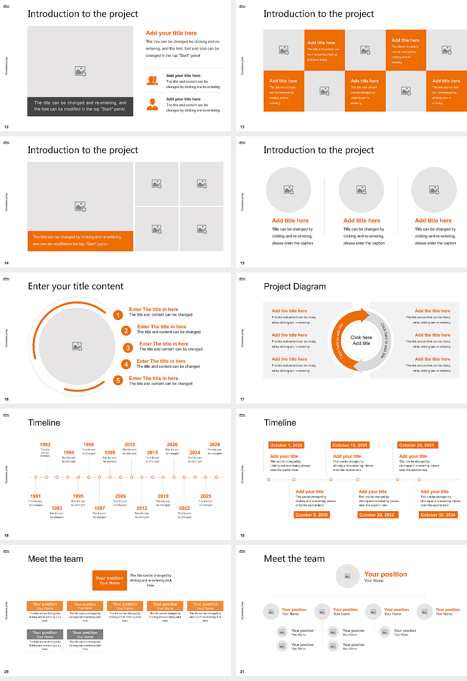 Digital Hollywood University Competition/Entrepreneurship Contest PPT Template_Slide preview image3