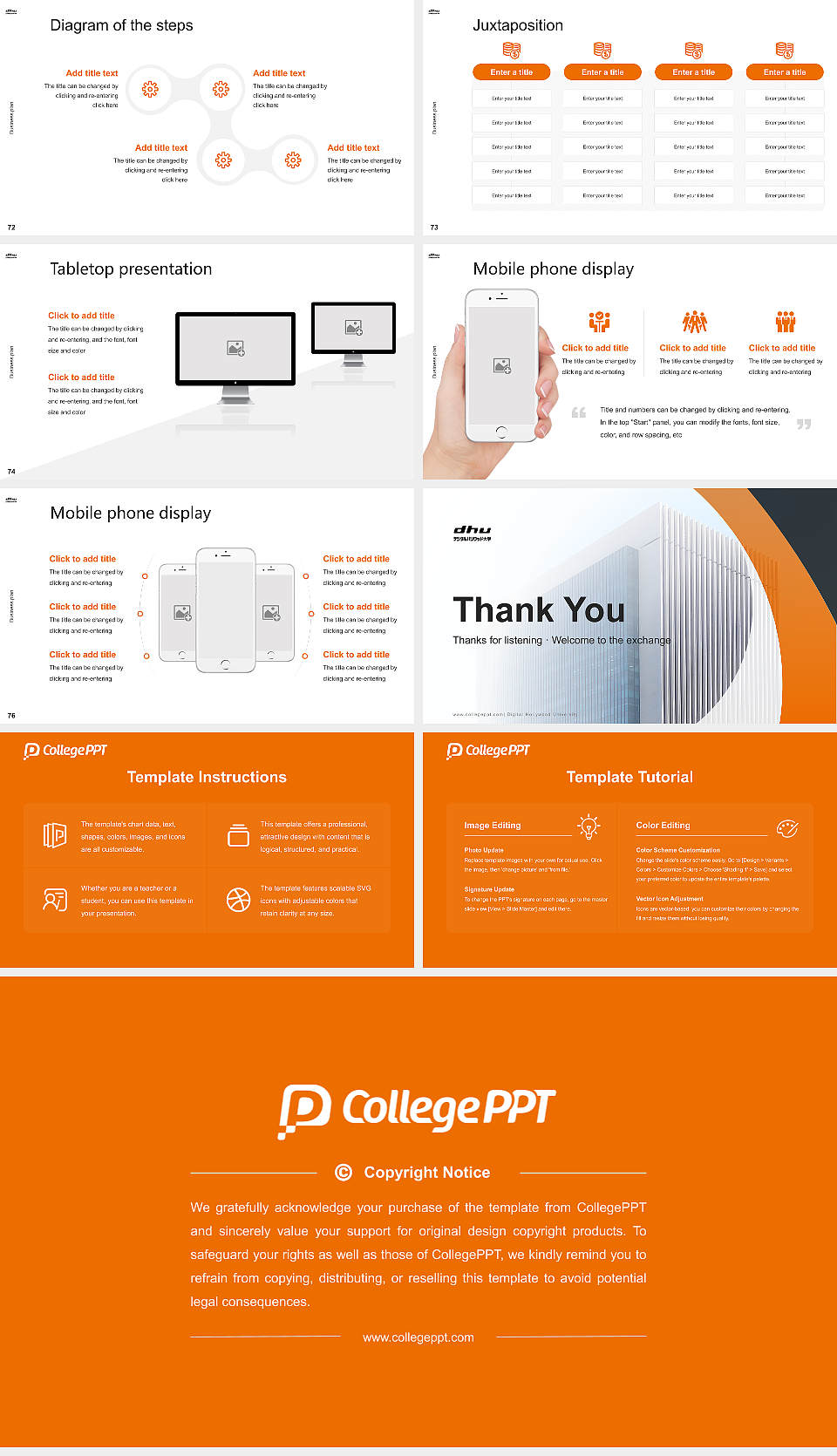 Digital Hollywood University Competition/Entrepreneurship Contest PPT Template_Slide preview image9