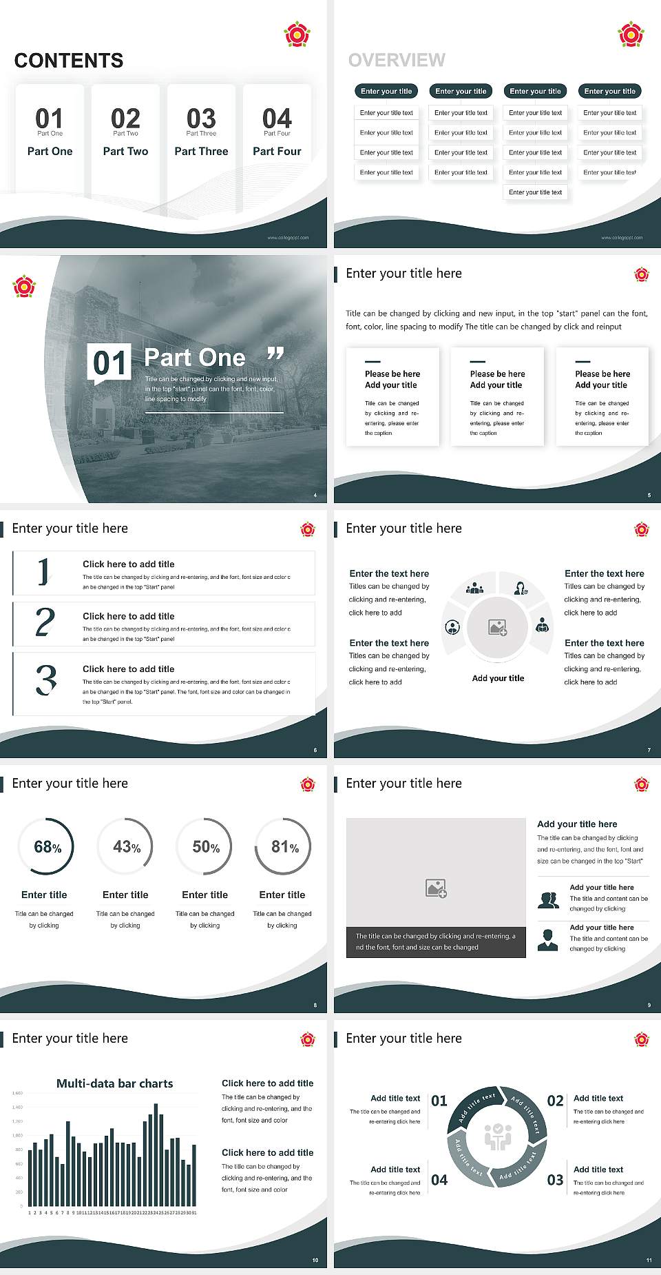 Regent’s University London Lecture Sharing and Networking Event PPT Template4:3 ratio PPT effect preview image2