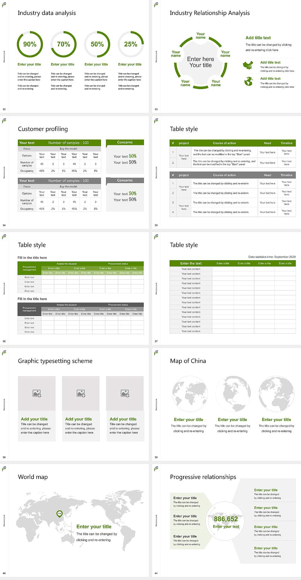 Fukushima University Competition/Entrepreneurship Contest PPT Template4:3 ratio PPT effect preview image5