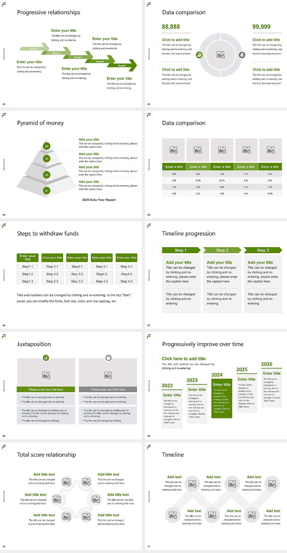 Fukushima University Competition/Entrepreneurship Contest PPT Template4:3 ratio PPT effect preview image8