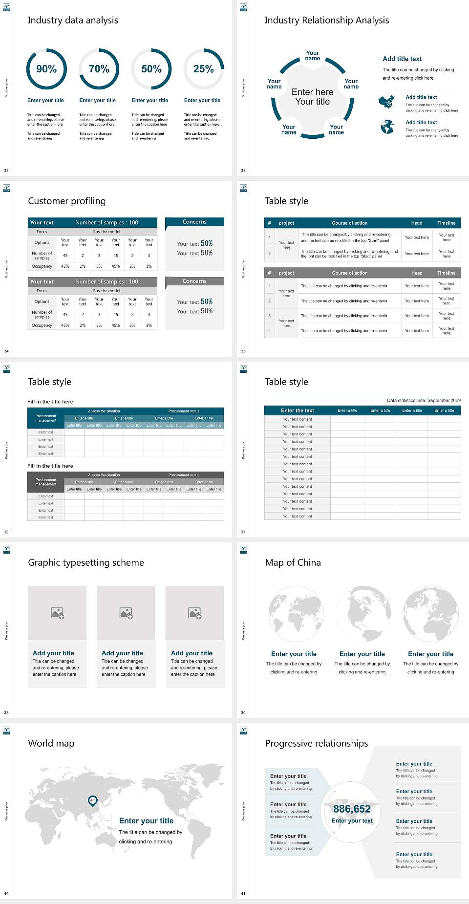 Yong-In University Competition/Entrepreneurship Contest PPT Template4:3 ratio PPT effect preview image5