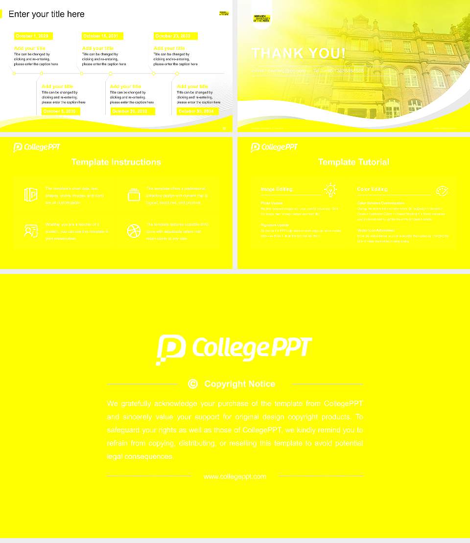 Norwich University of the Arts Lecture Sharing and Networking Event PPT Template16:9 ratio PPT effect preview image4