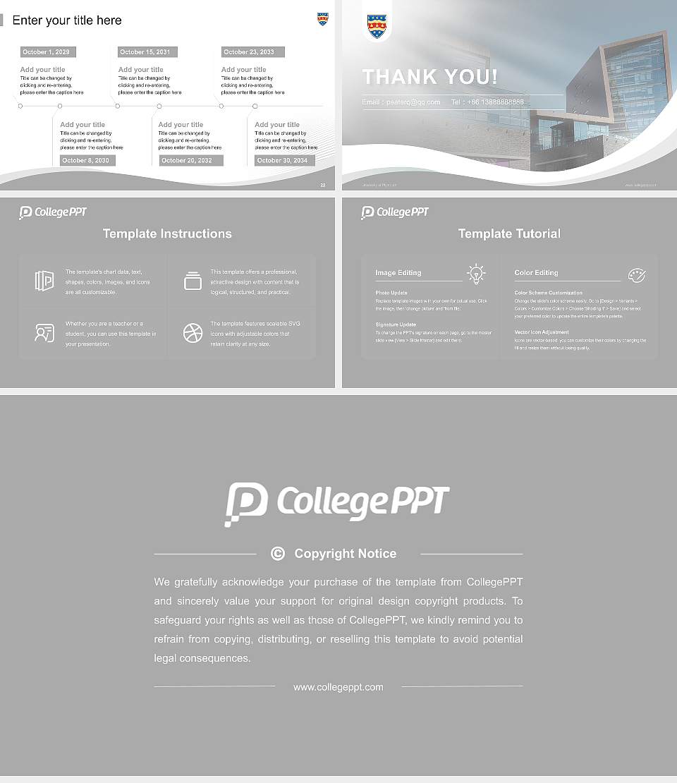 University of Plymouth Lecture Sharing and Networking Event PPT Template16:9 ratio PPT effect preview image4