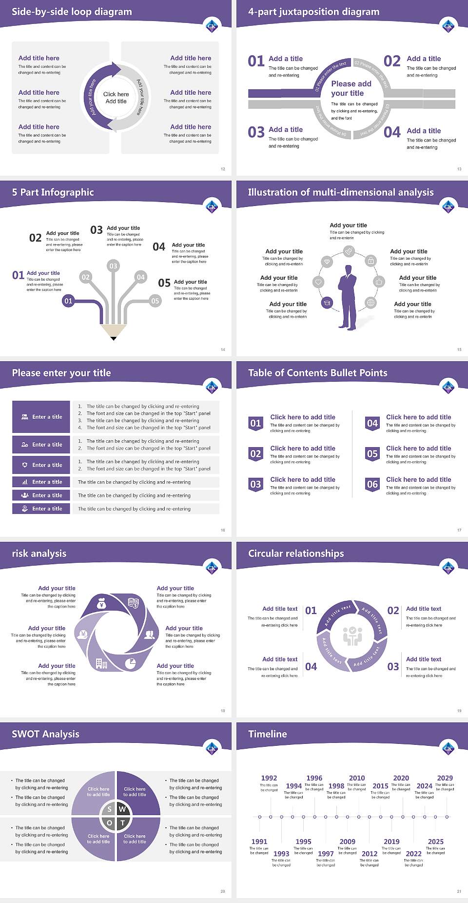 Chiba Keizai University Academic Presentation/Research Findings Report PPT Template4:3 ratio PPT effect preview image3