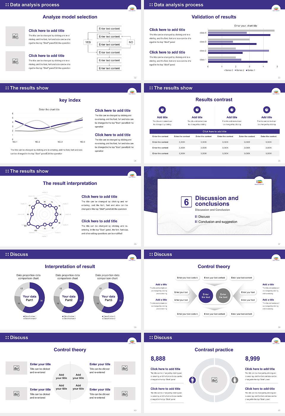 Bukkyo University Graduation Thesis Defense PPT Template16:9 ratio PPT effect preview image5