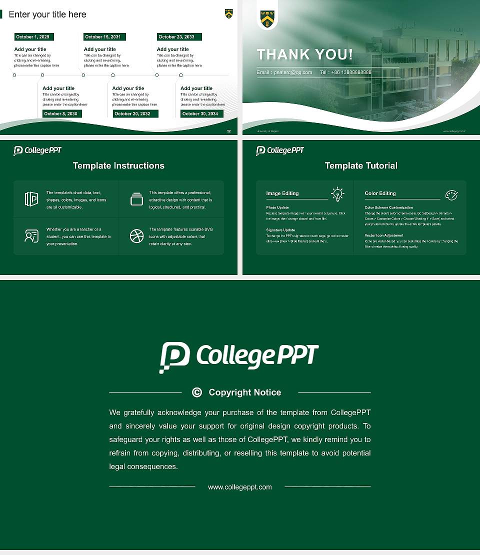 University of Regina Lecture Sharing and Networking Event PPT Template16:9 ratio PPT effect preview image4
