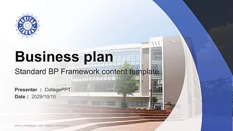 Beppu University Competition/Entrepreneurship Contest PPT Template