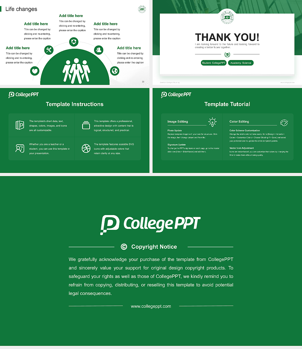Christian College of Nursing National Scholarship Defense PPT Template_Slide preview image4