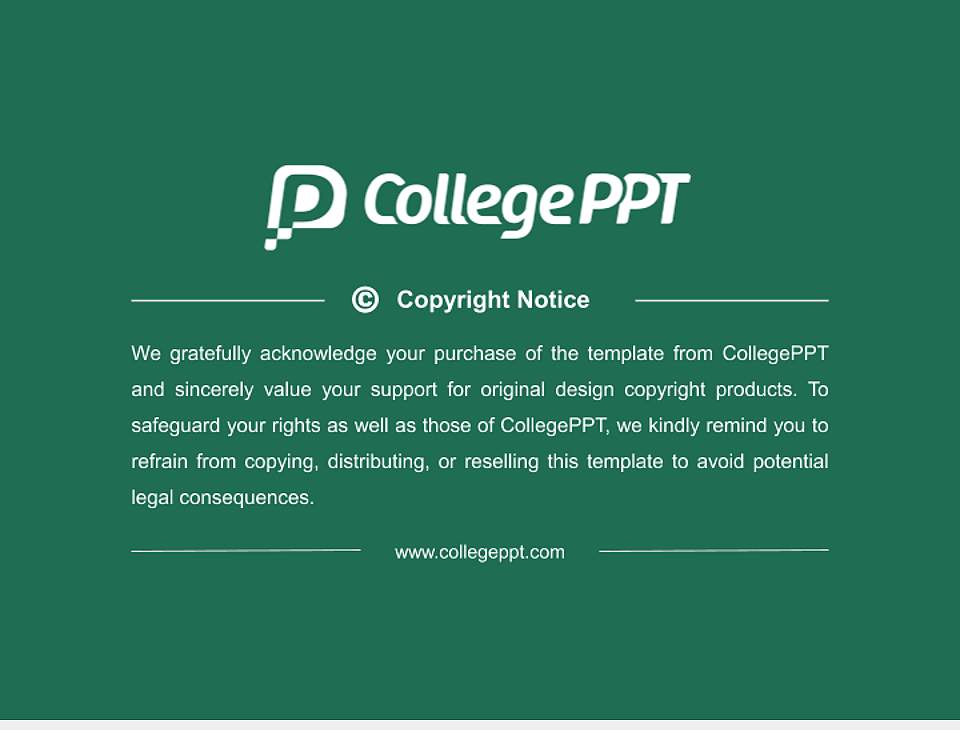 Den-en Chofu University General Purpose PPT Template4:3 ratio PPT effect preview image6