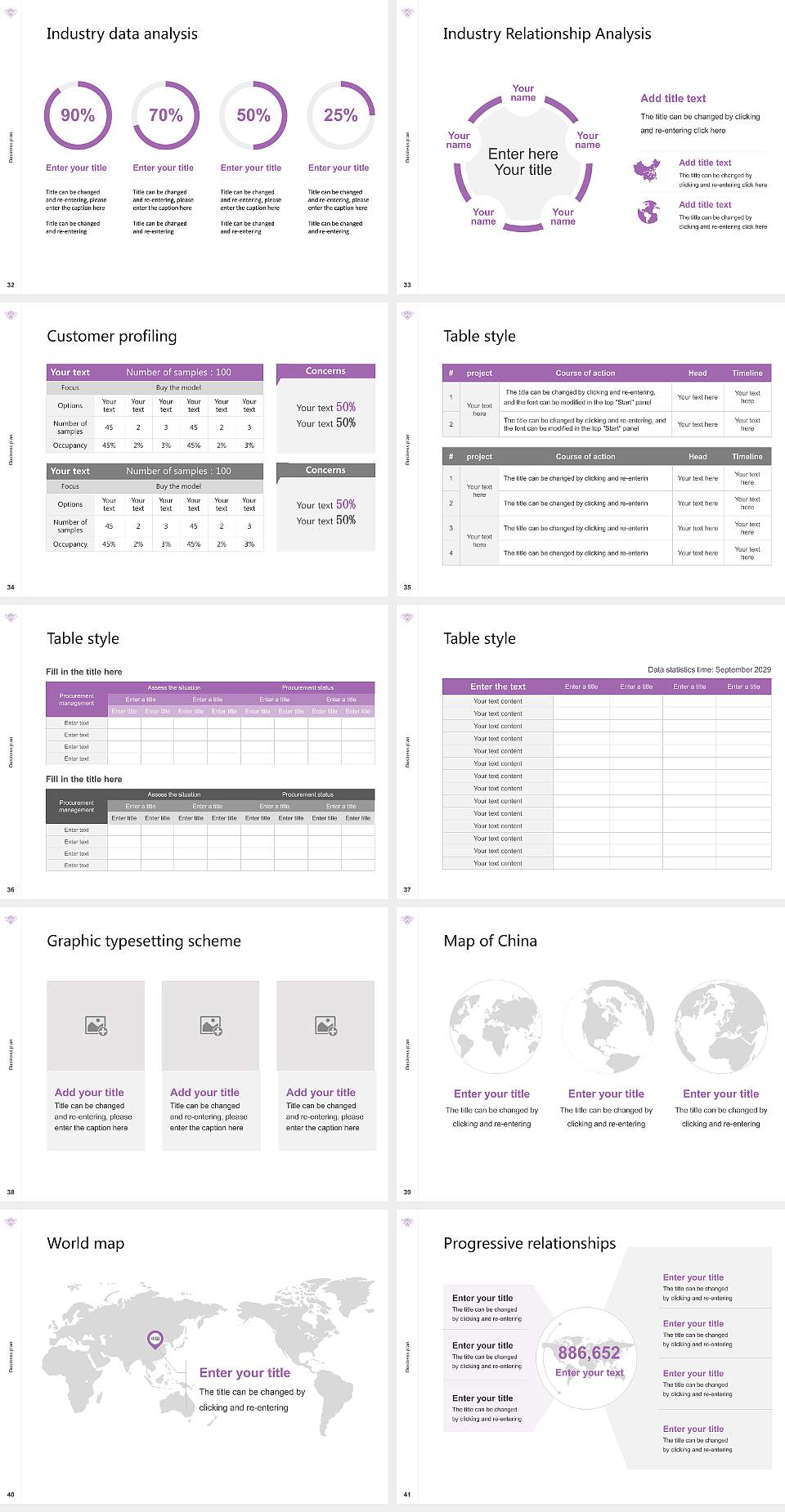 Bunka Gakuen University Competition/Entrepreneurship Contest PPT Template4:3 ratio PPT effect preview image5