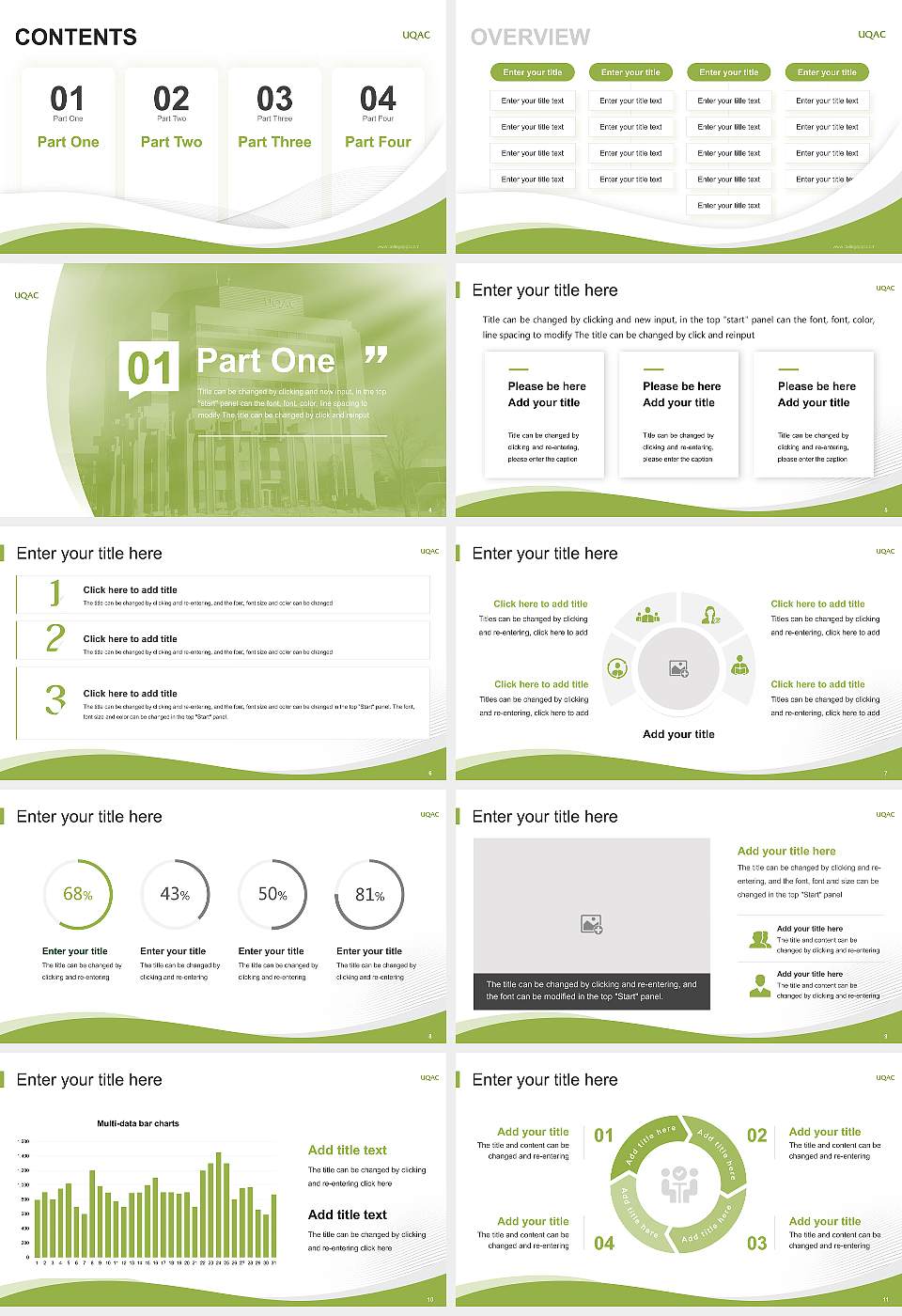 University of Quebec at Chicoutimi Lecture Sharing and Networking Event PPT Template16:9 ratio PPT effect preview image2