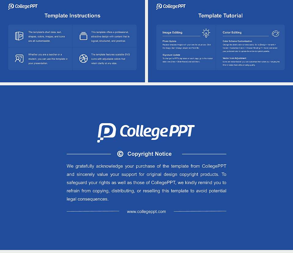 University of Wales Academic Presentation/Research Findings Report PPT Template16:9 ratio PPT effect preview image5