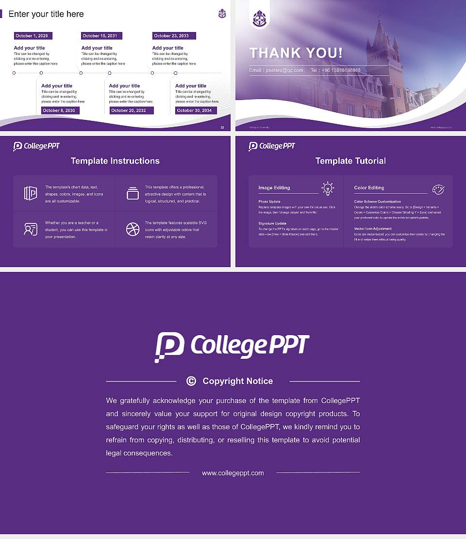 Bishop’s University Lecture Sharing and Networking Event PPT Template16:9 ratio PPT effect preview image4