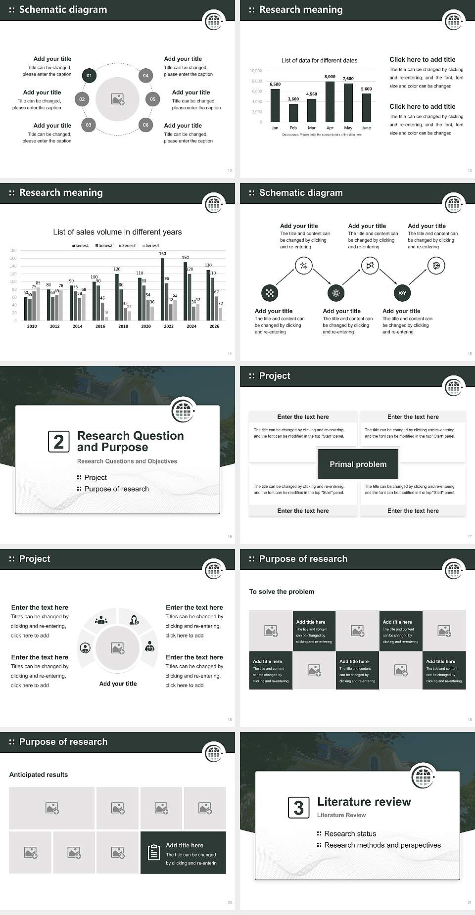St. Stephen’s University Graduation Thesis Defense PPT Template4:3 ratio PPT effect preview image3
