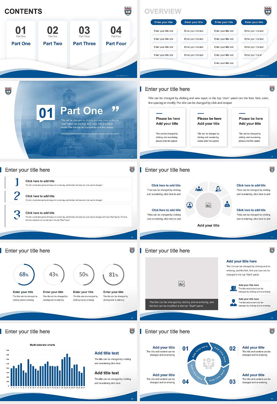 University of Victoria Lecture Sharing and Networking Event PPT Template16:9 ratio PPT effect preview image2
