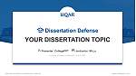 University of Quebec at Rimouski Disputation Powerpoint Vorlage