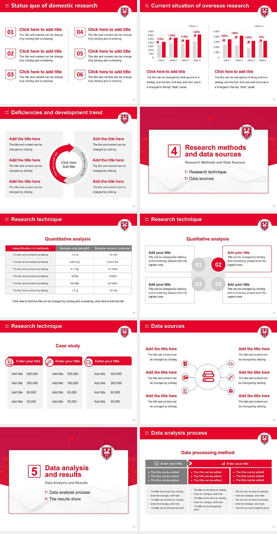 University of Leicester Graduation Thesis Defense PPT Template4:3 ratio PPT effect preview image4