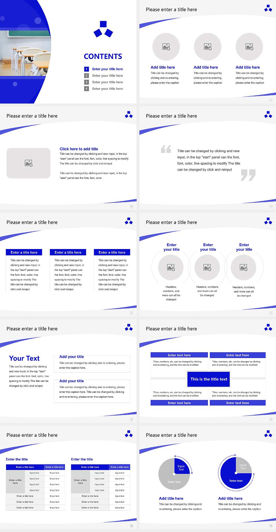 Butsuryo College of Osaka Course/Courseware Creation PPT Template4:3 ratio PPT effect preview image2