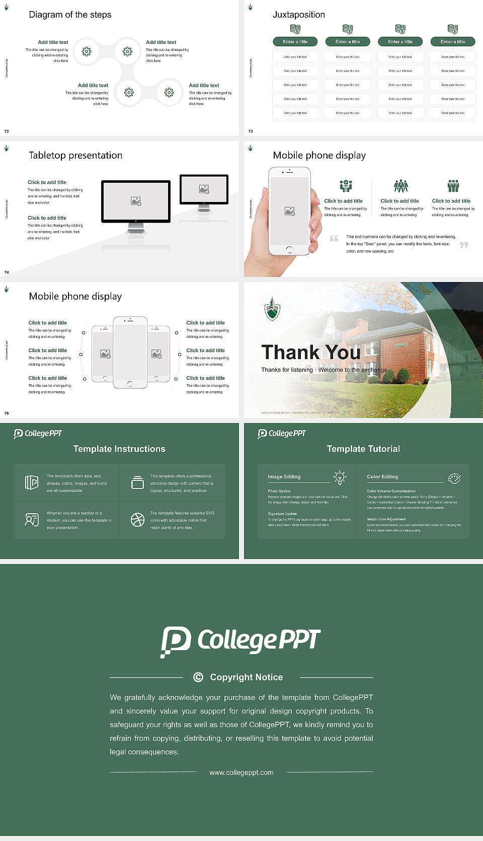 Appalachian School of Law Competition/Entrepreneurship Contest PPT Template16:9 ratio PPT effect preview image9