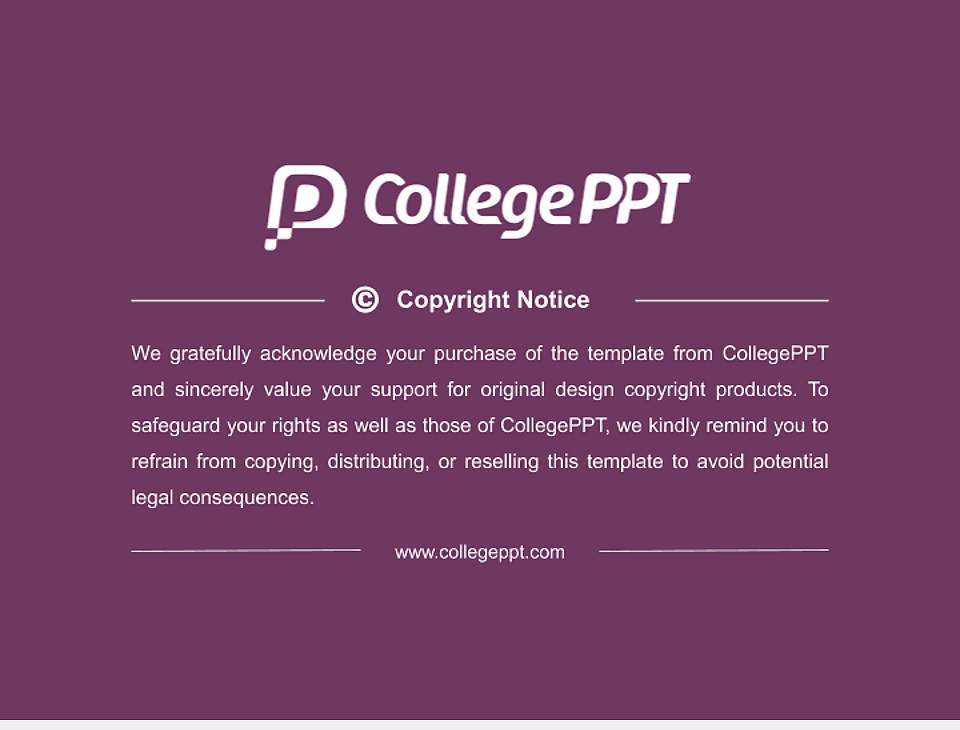 Chikushi Jogakuen University Thesis Proposal/Graduation Defense PPT Template4:3 ratio PPT effect preview image5
