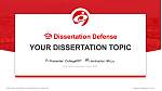Gifu College of Nursing Graduation Thesis Defense PPT Template