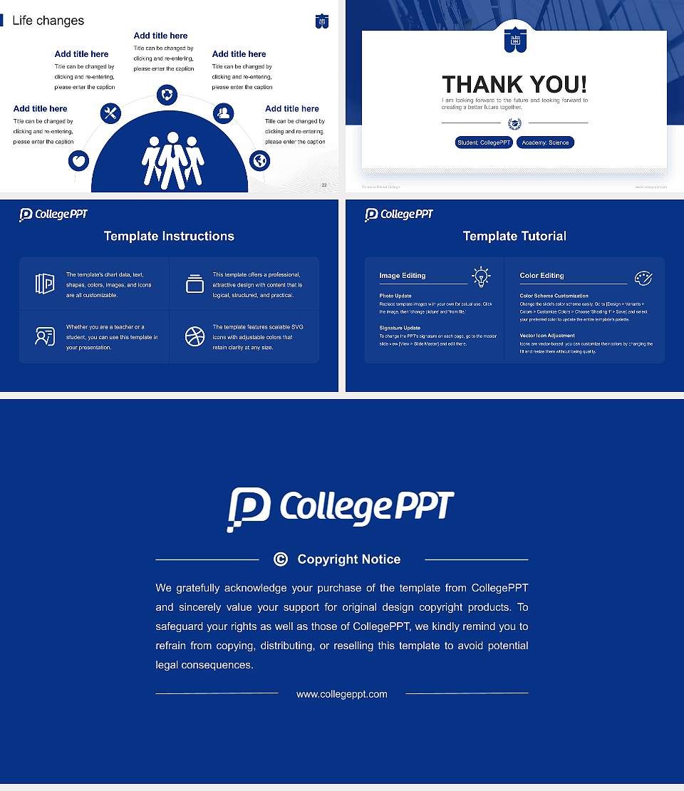 Fukuoka Dental College National Scholarship Defense PPT Template16:9 ratio PPT effect preview image4