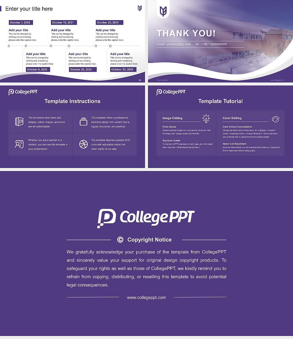 Yukon University Lecture Sharing and Networking Event PPT Template16:9 ratio PPT effect preview image4