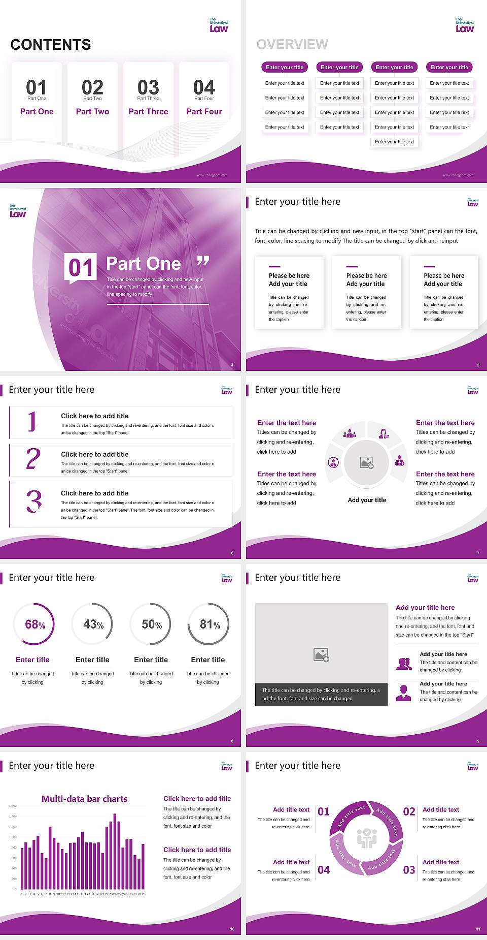 University of Law Lecture Sharing and Networking Event PPT Template4:3 ratio PPT effect preview image2