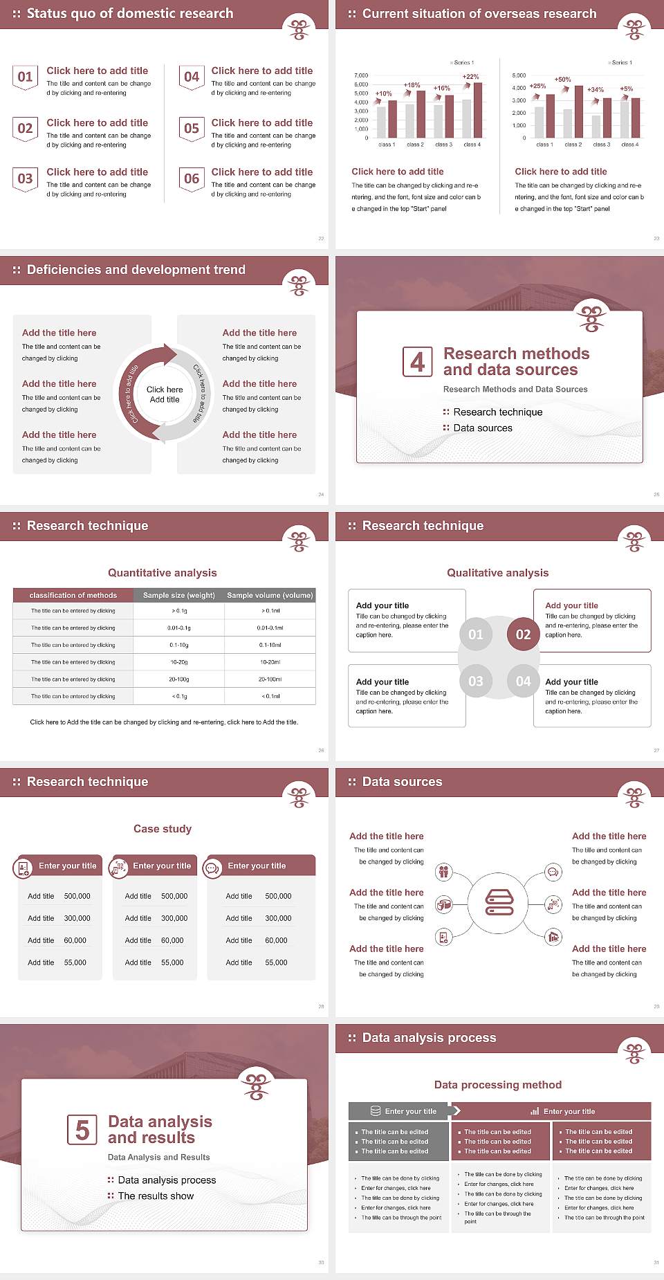 Aichi University of The Arts Graduation Thesis Defense PPT Template4:3 ratio PPT effect preview image4