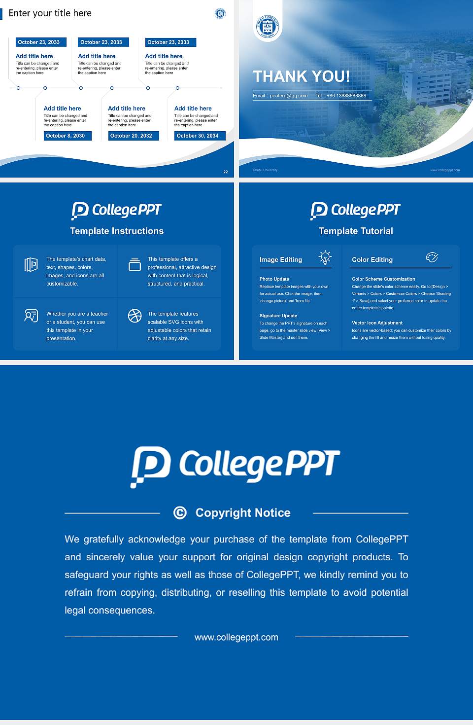 Chubu University Lecture Sharing and Networking Event PPT Template4:3 ratio PPT effect preview image4