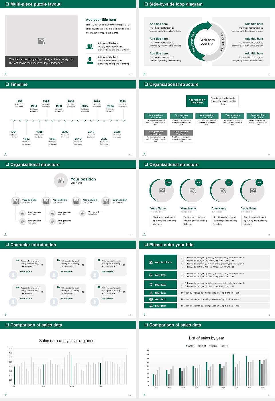 Bunkyo Gakuin University General Purpose PPT Template16:9 ratio PPT effect preview image3