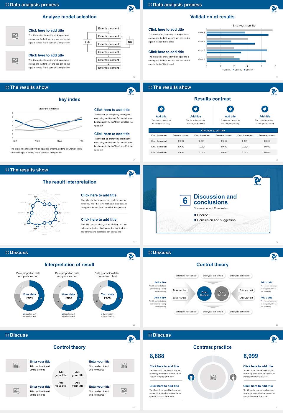 Asahi University Graduation Thesis Defense PPT Template16:9 ratio PPT effect preview image5