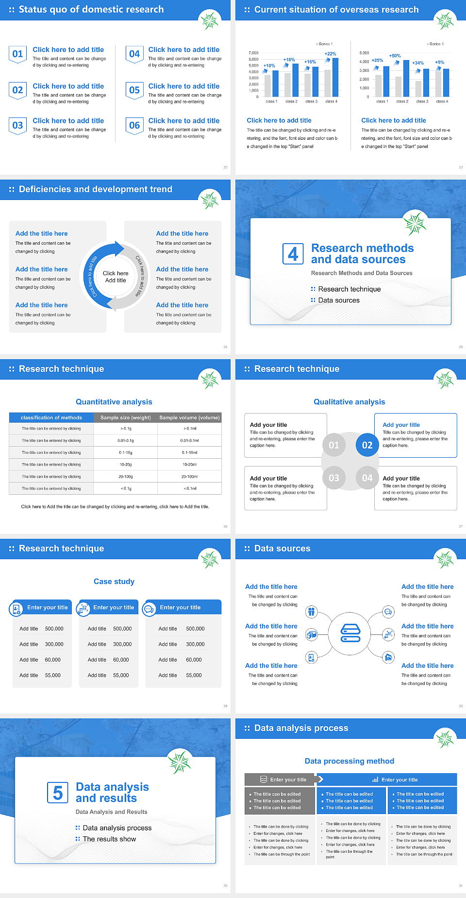 Doho University Graduation Thesis Defense PPT Template_Slide preview image4