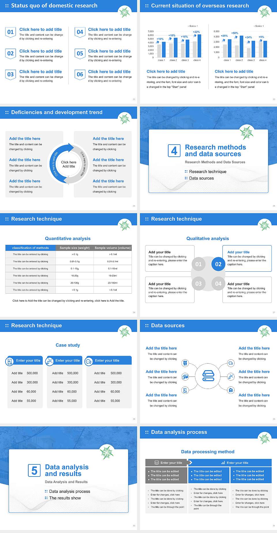 Doho University Graduation Thesis Defense PPT Template4:3 ratio PPT effect preview image4
