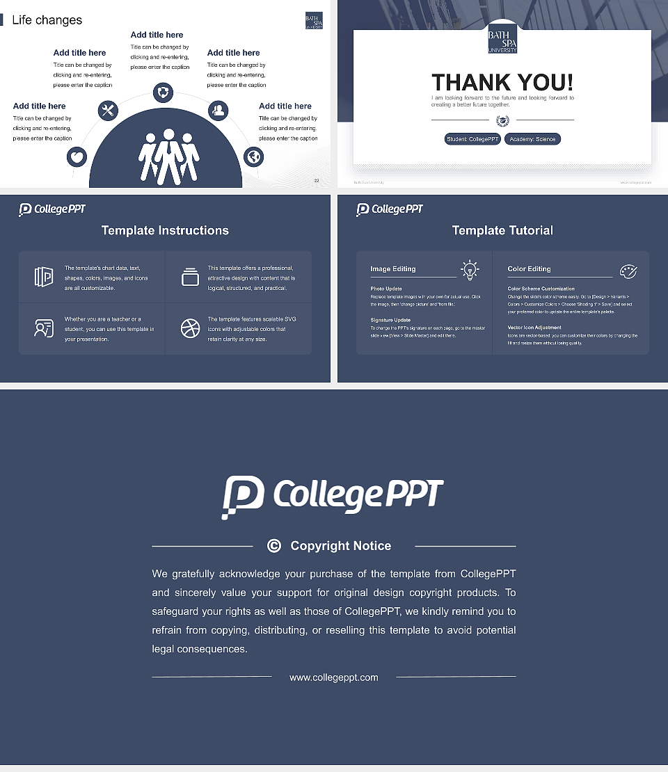 Bath Spa University National Scholarship Defense PPT Template_Slide preview image4