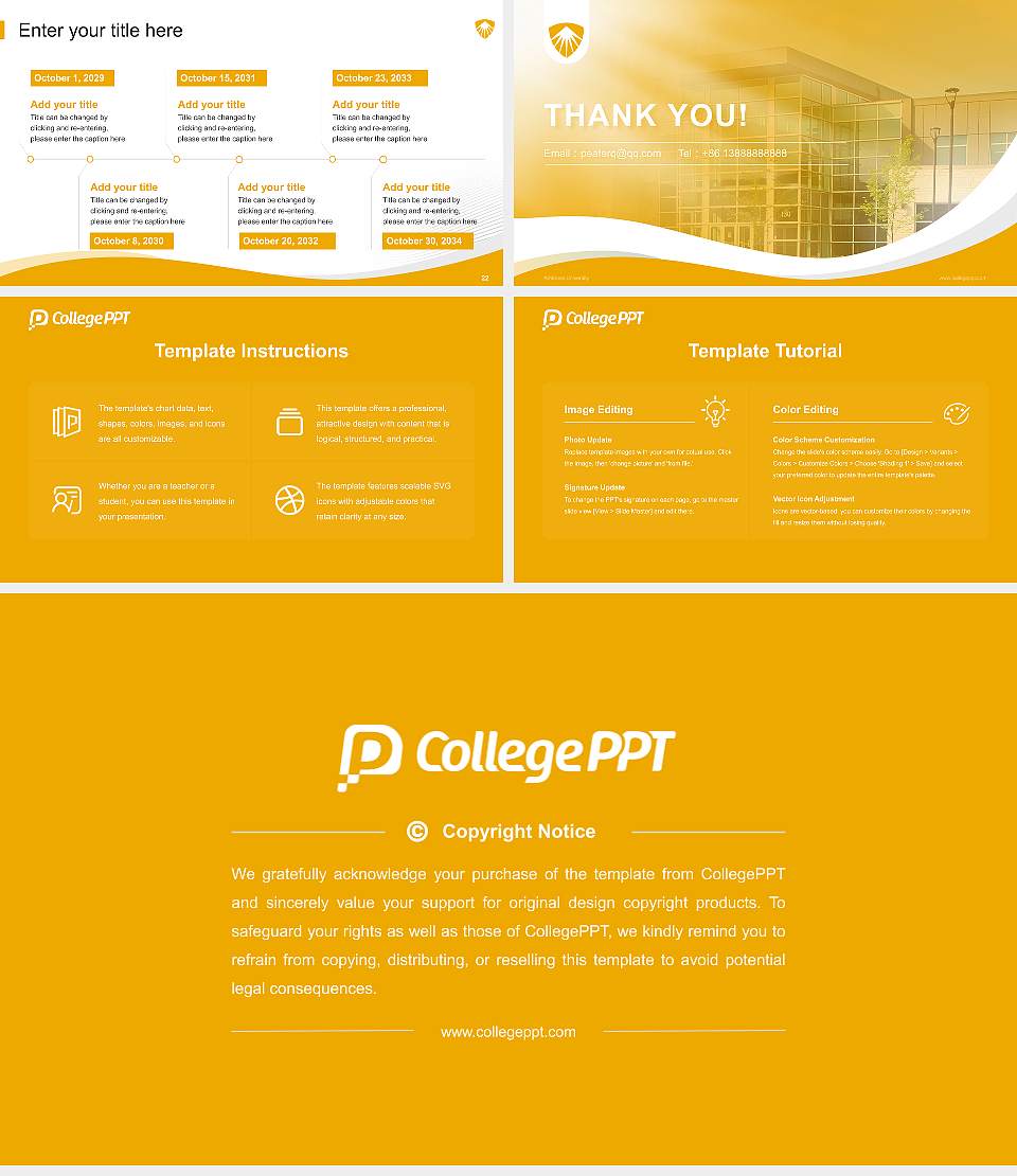 Ambrose University Lecture Sharing and Networking Event PPT Template16:9 ratio PPT effect preview image4