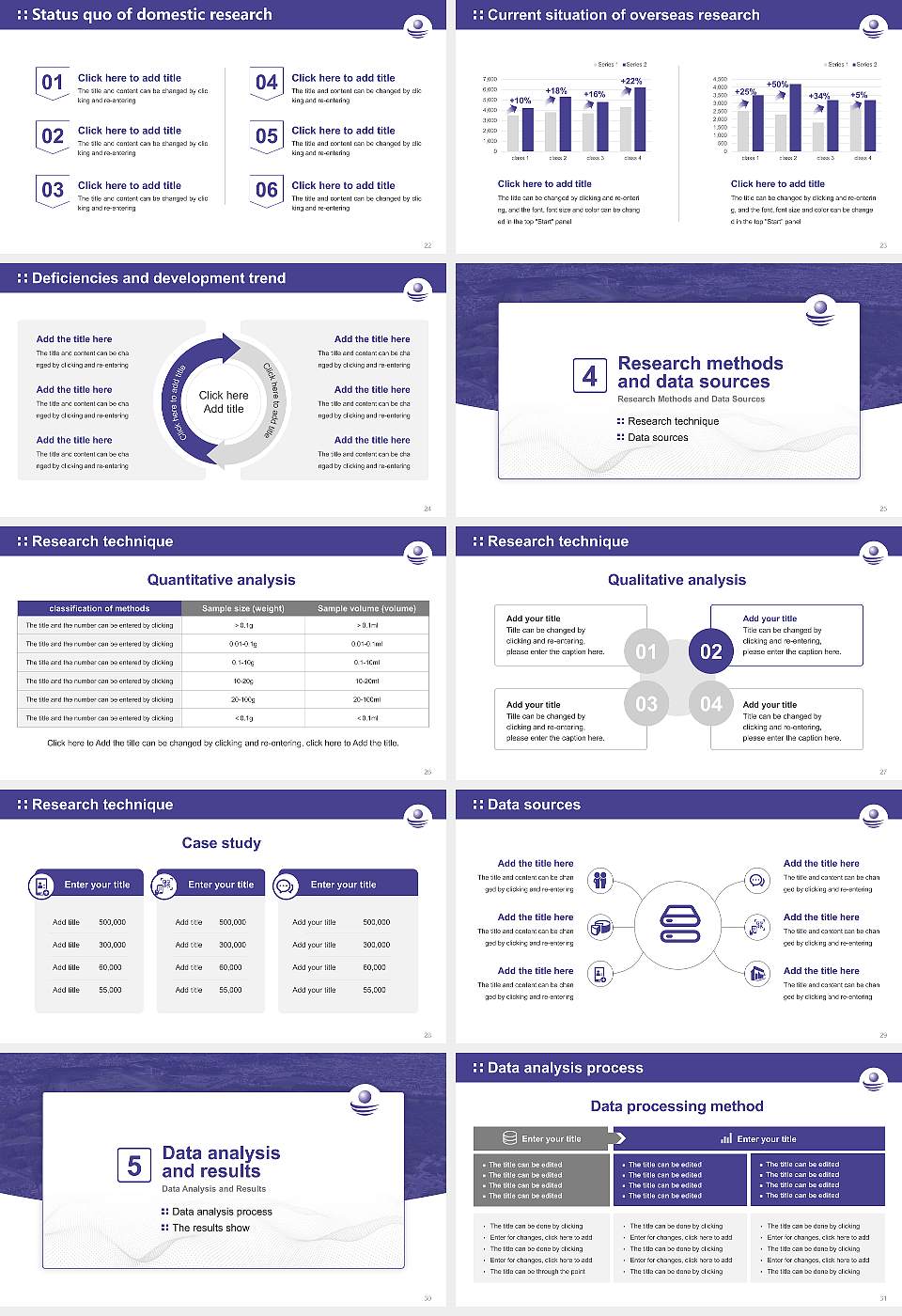 Fujita Health University Graduation Thesis Defense PPT Template16:9 ratio PPT effect preview image4