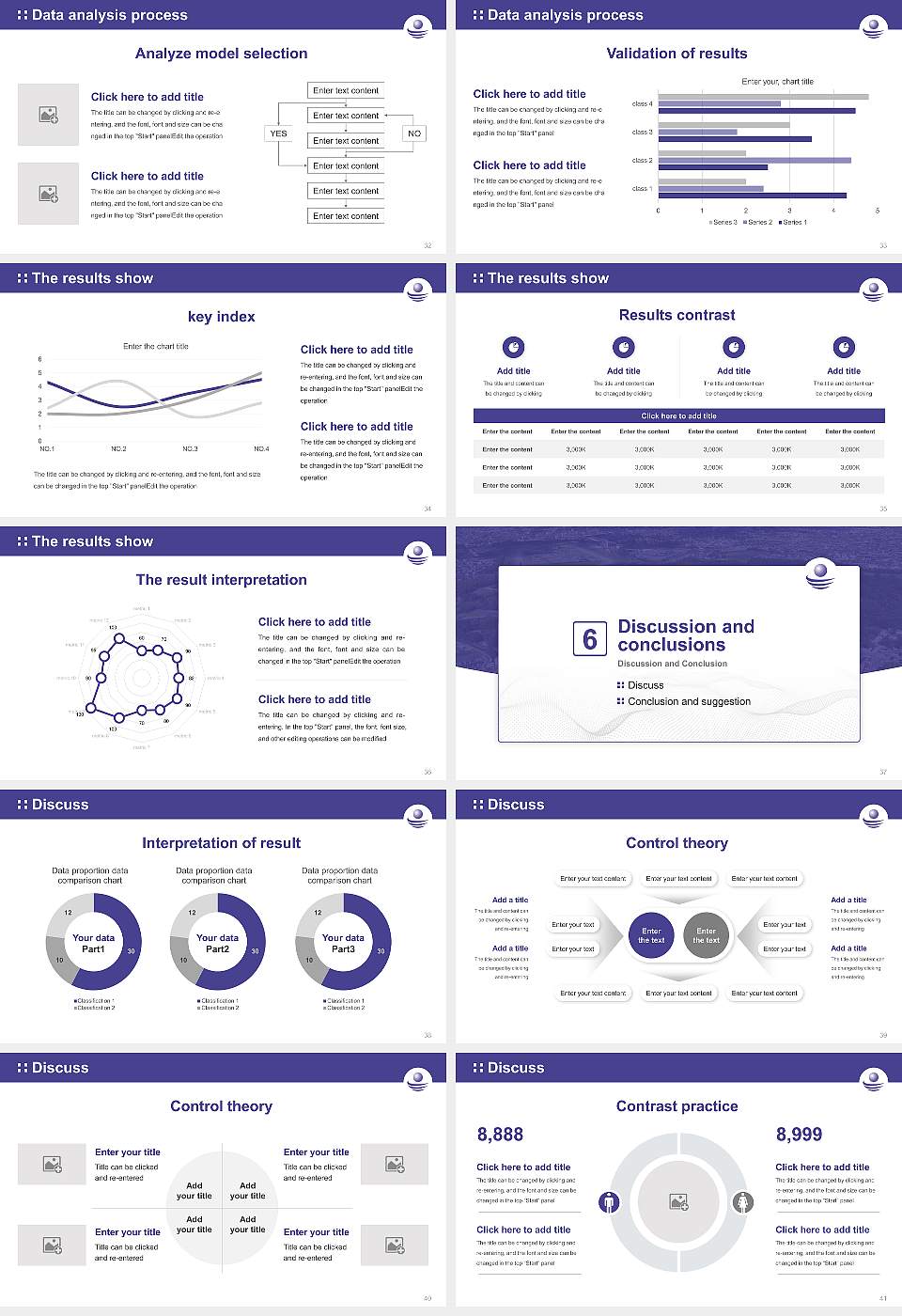 Fujita Health University Graduation Thesis Defense PPT Template16:9 ratio PPT effect preview image5