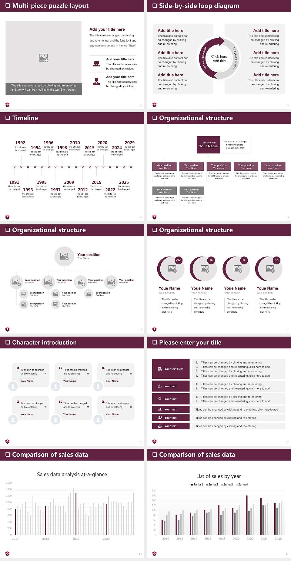 Saint Mary’s University General Purpose PPT Template4:3 ratio PPT effect preview image3