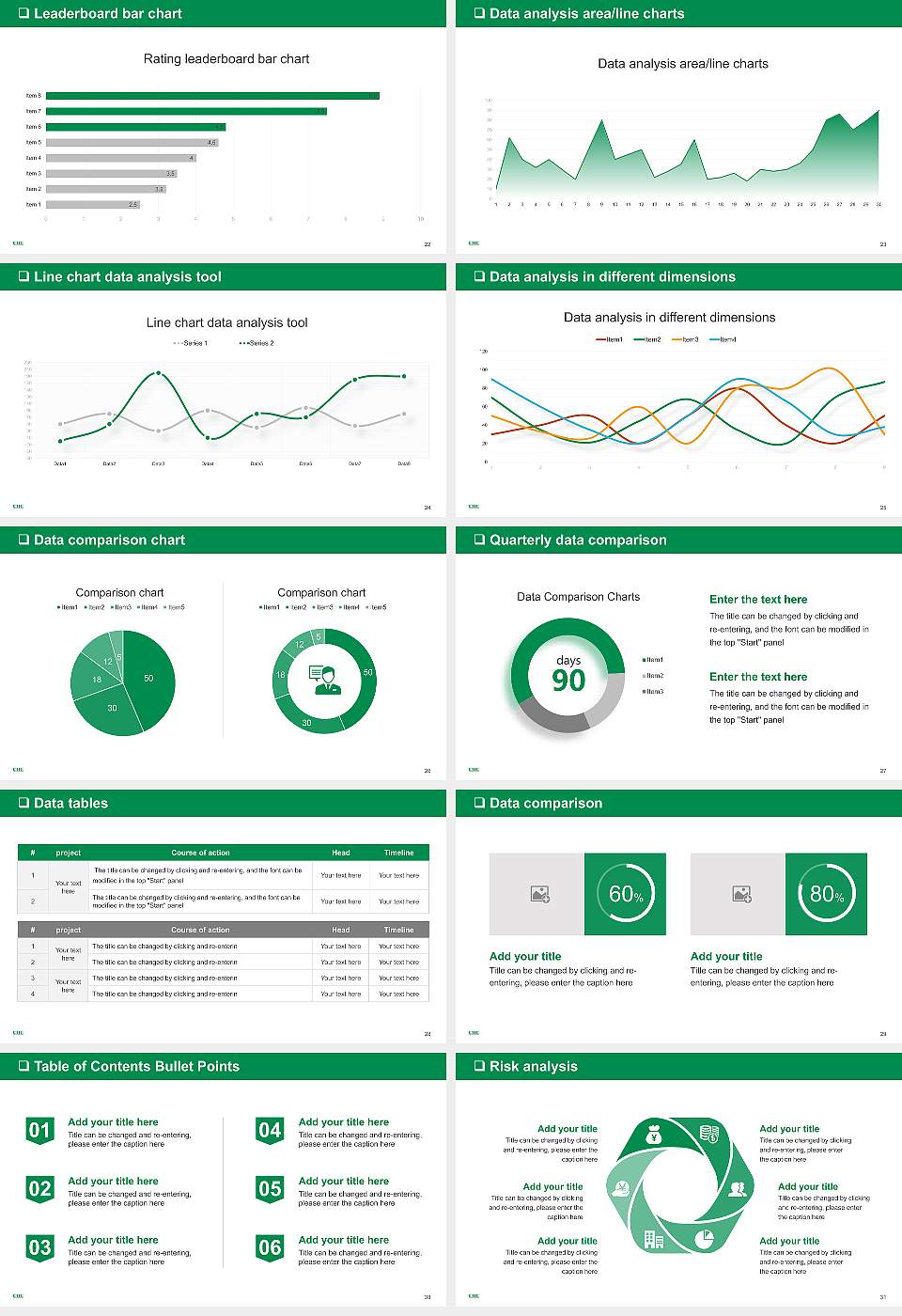 Chiba University of Commerce General Purpose PPT Template16:9 ratio PPT effect preview image4