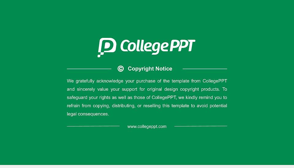 Chiba University of Commerce General Purpose PPT Template16:9 ratio PPT effect preview image6