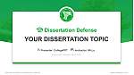 Aomori Public University Graduation Thesis Defense PPT Template