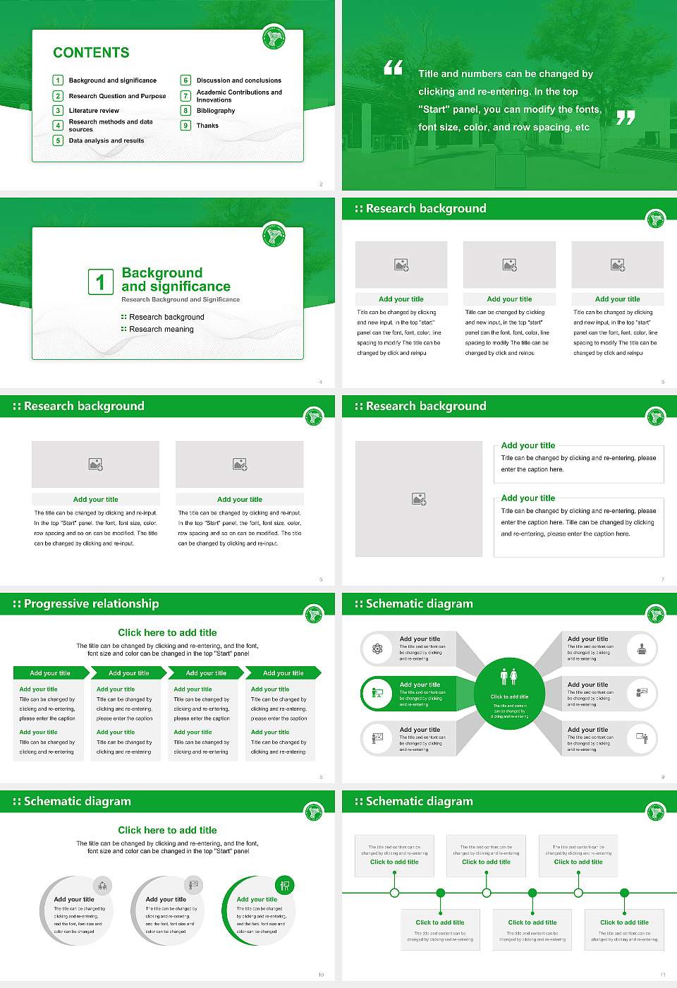 Aomori Public University Graduation Thesis Defense PPT Template16:9 ratio PPT effect preview image2