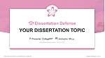 Fukuyama Heisei University Graduation Thesis Defense PPT Template